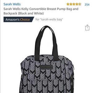 Sarah Wells breastpump backpack